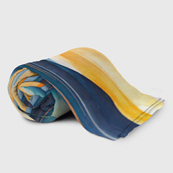 Плед флисовый Акварельный бриз, цвет: 3D-велсофт — фото 2