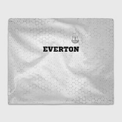 Плед Everton sport на светлом фоне посередине