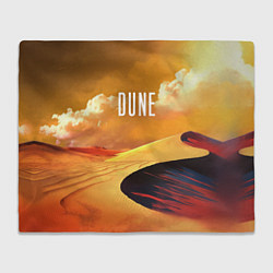 Плед флисовый Dune - sands, цвет: 3D-велсофт