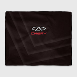 Плед флисовый Cherry - logo, цвет: 3D-велсофт