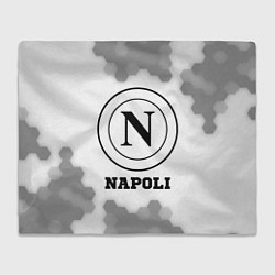 Плед флисовый Napoli sport на светлом фоне, цвет: 3D-велсофт