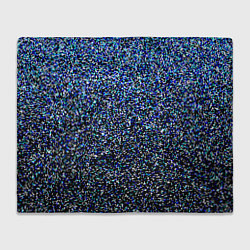 Плед флисовый Шум пикселей, цвет: 3D-велсофт