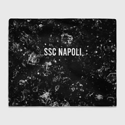 Плед флисовый Napoli black ice, цвет: 3D-велсофт