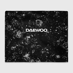 Плед флисовый Daewoo black ice, цвет: 3D-велсофт