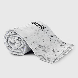 Плед флисовый Real Madrid dirty ice, цвет: 3D-велсофт — фото 2