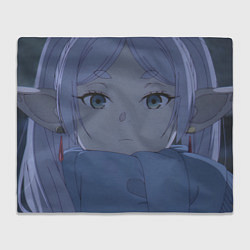 Плед флисовый Sousou no Frieren, цвет: 3D-велсофт