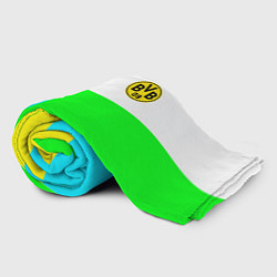Плед флисовый Borussia color cport, цвет: 3D-велсофт — фото 2