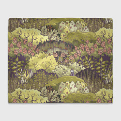 Плед флисовый Найди опоссума, цвет: 3D-велсофт