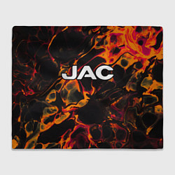 Плед JAC red lava