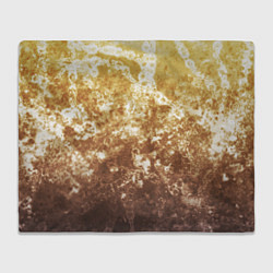 Плед Абстракция - yellow sad weather