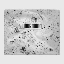 Плед флисовый Lindemann dirty ice, цвет: 3D-велсофт