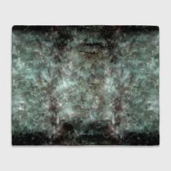 Плед флисовый Лесной принт, цвет: 3D-велсофт