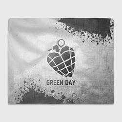 Плед флисовый Green Day - white gradient, цвет: 3D-велсофт