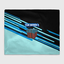 Плед флисовый Team Fortress line, цвет: 3D-велсофт