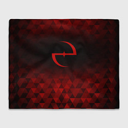 Плед флисовый Evanescence red poly, цвет: 3D-велсофт