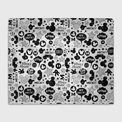 Плед Микки Маус узор