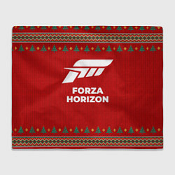 Плед флисовый Forza Horizon new year, цвет: 3D-велсофт