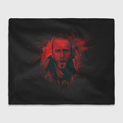 Плед флисовый Jesse Pinkman, цвет: 3D-велсофт