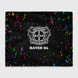 Плед флисовый Bayer 04 конфети, цвет: 3D-велсофт