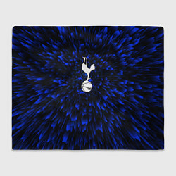 Плед флисовый Tottenham blue energy, цвет: 3D-велсофт