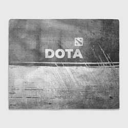 Плед Dota - grey gradient посередине