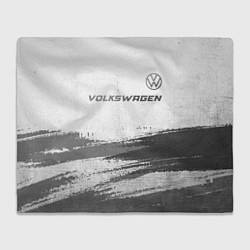 Плед Volkswagen - white gradient посередине
