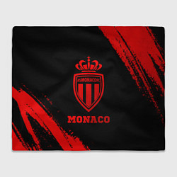 Плед флисовый Monaco - red gradient, цвет: 3D-велсофт