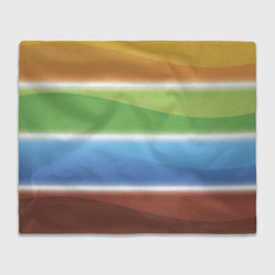 Плед флисовый Просвет, цвет: 3D-велсофт