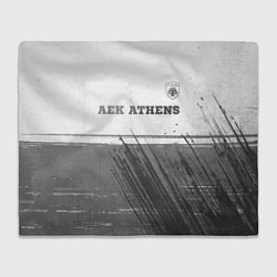 Плед AEK Athens - white gradient посередине