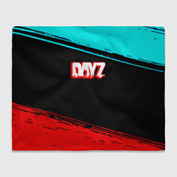 Плед флисовый Dayz neon color, цвет: 3D-велсофт