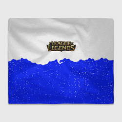 Плед флисовый League of Legends ночь, цвет: 3D-велсофт