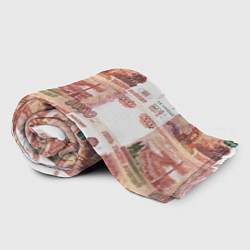 Плед флисовый 5 000 рублей, цвет: 3D-велсофт — фото 2