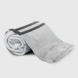 Плед флисовый Paramore - white gradient, цвет: 3D-велсофт — фото 2