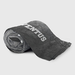 Плед флисовый Juventus - grey gradient по-горизонтали, цвет: 3D-велсофт — фото 2