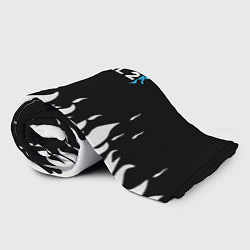 Плед флисовый Portal белый огонь, цвет: 3D-велсофт — фото 2