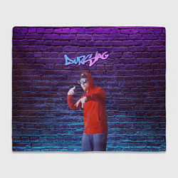 Плед флисовый DURSLAG, цвет: 3D-велсофт