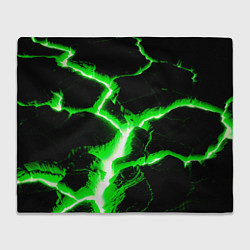 Плед флисовый Разлом, цвет: 3D-велсофт