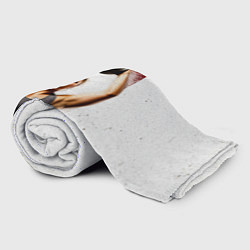 Плед флисовый Толкательница ядра, цвет: 3D-велсофт — фото 2