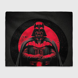 Плед флисовый Дарт Вейдер star wars, цвет: 3D-велсофт