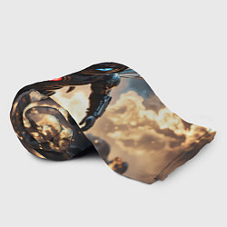 Плед флисовый Человек-оса, цвет: 3D-велсофт — фото 2