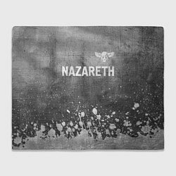 Плед флисовый Nazareth - grey gradient посередине, цвет: 3D-велсофт
