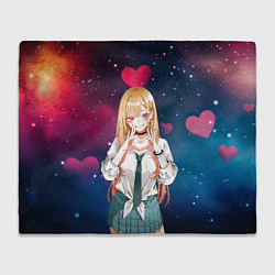 Плед флисовый Марин Китагава с любовью - Эта фарфоровая кукла вл, цвет: 3D-велсофт