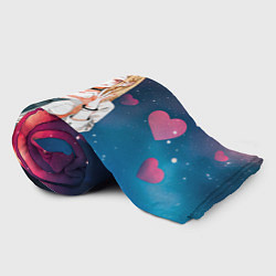 Плед флисовый Марин Китагава с любовью - Эта фарфоровая кукла вл, цвет: 3D-велсофт — фото 2