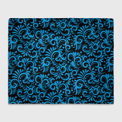 Плед флисовый Традиционный славяно-русский стиль, цвет: 3D-велсофт