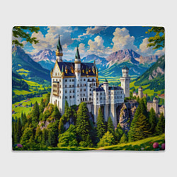 Плед Сказочный Нойшванштайн