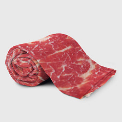 Плед флисовый Мясо, цвет: 3D-велсофт — фото 2