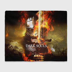 Плед флисовый Dark Souls War, цвет: 3D-велсофт