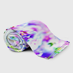 Плед флисовый Цветочное поле, цвет: 3D-велсофт — фото 2
