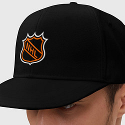 Кепка-снепбек NHL, цвет: черный