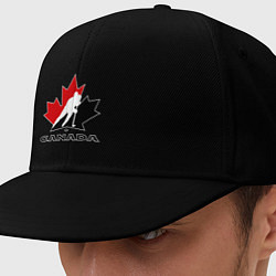 Кепка-снепбек Canada, цвет: черный